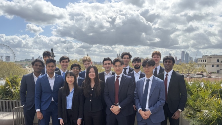 students at Schroders (SDR.L) london office